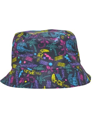 BFRESH BFRESH REVERIBLE RETRO BEACH BUCKET HAT