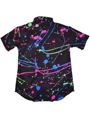 BFRESH BFRESH 90S SPLATTER STRETCH SHIRT