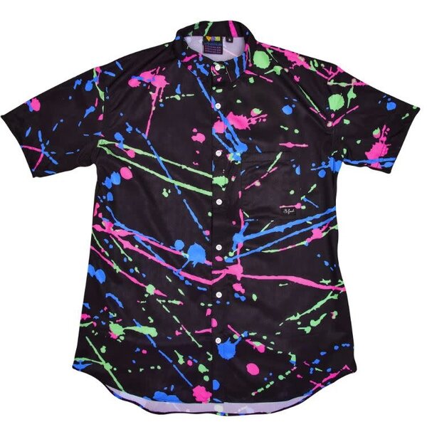 BFRESH BFRESH 90S SPLATTER STRETCH SHIRT