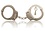 SI NOVELTIES HANDCUFFS DOUBLE LOCK - CHROME