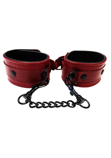 ROUGE ROUGE PLAIN ADJUSTABLE ANKLE CUFFS