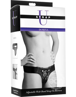 STRAP U STRAP U DOMINA ADJUSTABLE WIDE BAND STRAP ON HARNESS