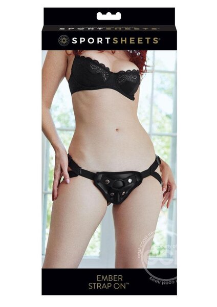 SPORTSHEETS SPORTSHEETS EMBER ADJUSTABLE STRAP ON HARNESS