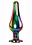 EVOLVED NOVELTIES EVOLVED RAINBOW METAL PLUG