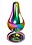 EVOLVED NOVELTIES EVOLVED RAINBOW METAL PLUG