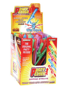 Hott Products STRAW, PARTY PECKER (SINGLE)