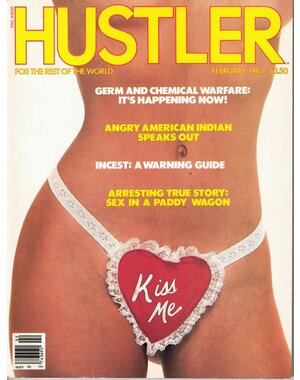  HUSTLER FOR THE REST FO THE WORLD FEBRUARY 1983
