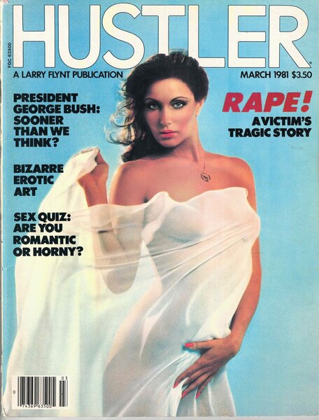 HUSTLER A LARRY FLYNT PUBLICATION MARCH 1981 VOLUME 7 NO 9