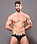 ANDREW CHRISTIAN ANDREW CHRISTIAN FUKR LACE BACK MESH BRIEF WITH ALMOST NAKED BLACK