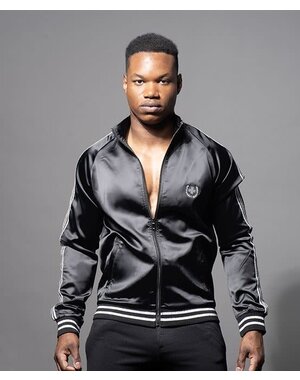 ANDREW CHRISTIAN ANDREW CHRISTIAN SQUAD SATIN JACKET