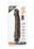 BLUSH NOVELTIES Dr. Skin Cock Vibe 6 Vibrating Dildo 8.75in - Chocolate