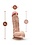 DR SKIN DR SKIN MR D DILDO WITH BALLS 8.5" VANILLA