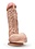 DR SKIN DR SKIN MR D DILDO WITH BALLS 8.5" VANILLA