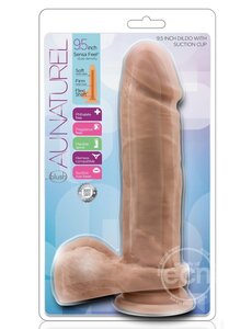 BLUSH NOVELTIES AU NATUREL WITH SUCTION 9.5"