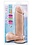 BLUSH NOVELTIES AU NATUREL WITH SUCTION 9.5"