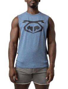NASTY PIG NASTY PIG BRANDMARK SHREDDER TANK TOP DENIM BLUE HEATHER
