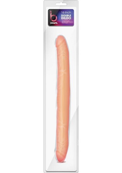 B YOURS B YOURS DOUBLE DILDO 16"