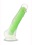 BLUSH NOVELTIES NEO ELITE GLOW IN THE DARK DILDO WITH BALLS 7.5" GREEN