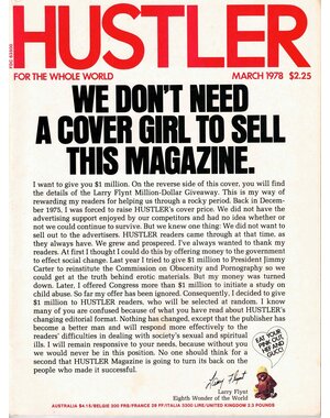  HUSTLER FOR THE WHOLE WORLD MARCH 1978