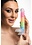CURVE LOLLICOCK GLOW IN THE DARK RAINBOW SILICONE 7" W/ BALLS