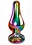 EVOLVED NOVELTIES EVOLVED RAINBOW METAL PLUG