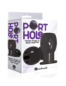 THE 9'S THE 9 PORT HOLE HOLLOW BUTT PLUG-