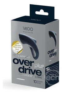 VEDO TOYS VEDO OVERDRIVE PLUS RECHARGEABLE COCK RING-
