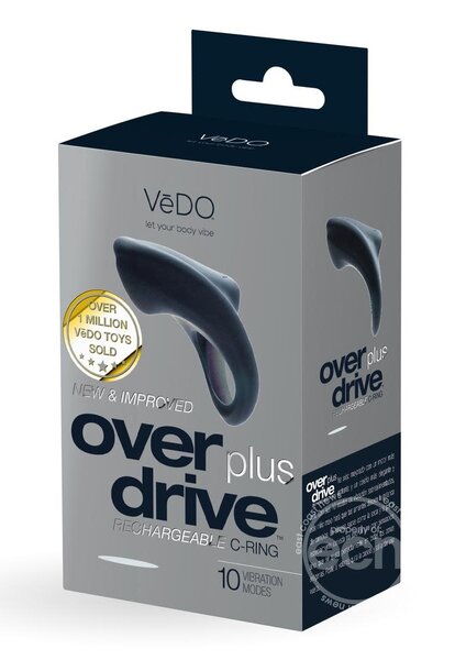 VEDO TOYS VEDO OVERDRIVE PLUS RECHARGEABLE COCK RING-