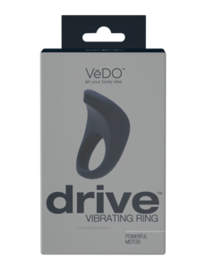 VEDO TOYS VEDO DRIVE VIBRATING SILICONE COCK RING-