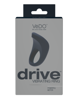 VEDO TOYS VEDO DRIVE VIBRATING SILICONE COCK RING-
