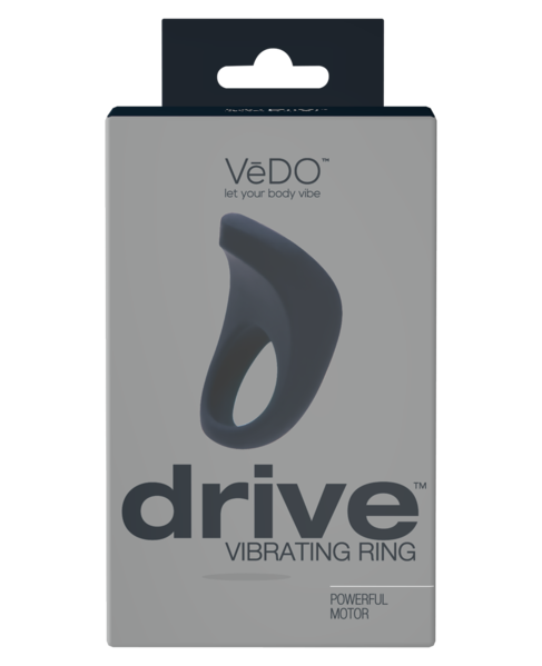 VEDO TOYS VEDO DRIVE VIBRATING SILICONE COCK RING-