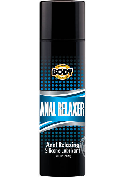 Body Action Products BODY ACTION ANAL RELAXER SILICONE LUBE 1.7oz