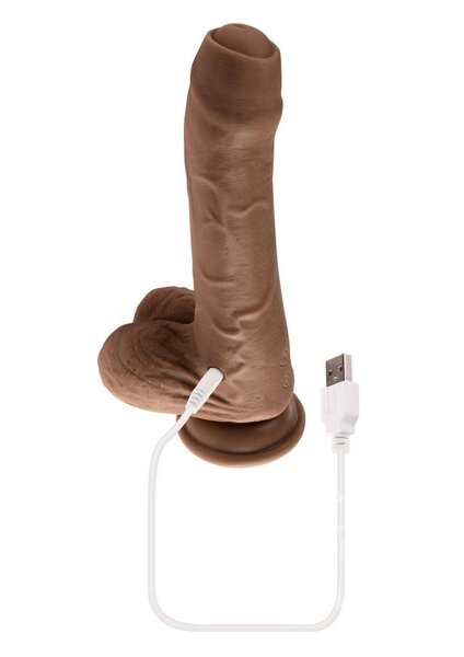 EVOLVED NOVELTIES EVOLVED PEEK A BOO VIBRATING DILDO