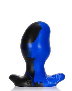 OXBALLS OXBALLS ERGO SILICONE BUTT PLUG BLUE SWIRL