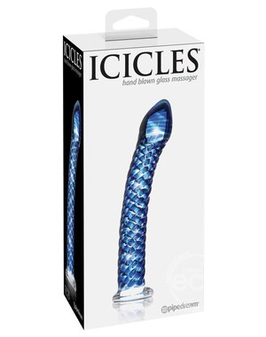 PIPEDREAM PRODUCTS ICICLES NO 29 RIBBED G SPOT WAND 7inch