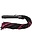 ROGUE ROUGE SUEDE FLOGGER WITH LEATHER HANDLE BLACK/PINK