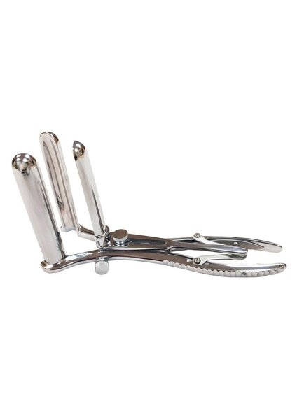 ROUGE ROUGE 3 PRONG STAINLESS STEEL SPECULUM
