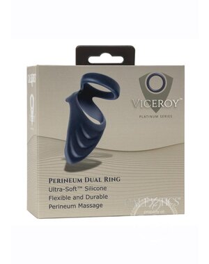 CalExotics VICEROY PERINEUM DUAL RING BLUE