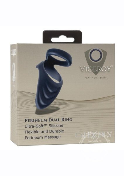 CalExotics VICEROY PERINEUM DUAL RING BLUE