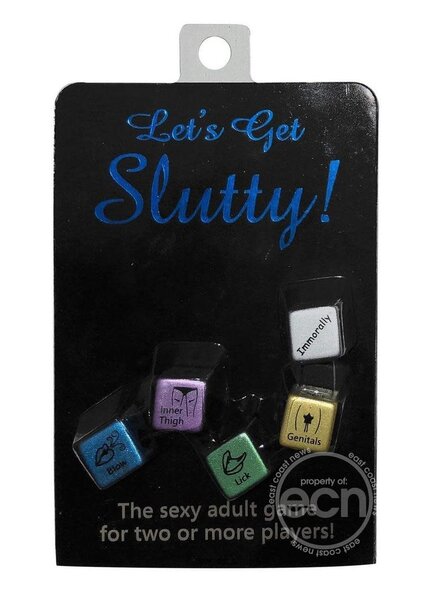 Little Genie Productions LETS GET SLUTTY DICE