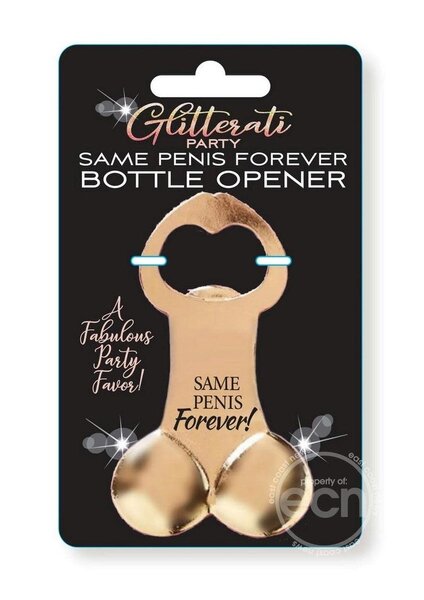 Little Genie Productions GLITTERATI PENIS BOTTLE OPENER