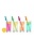 Little Genie Productions SUPER FUN PENIS STRAWS 8PK MULTICOLOR