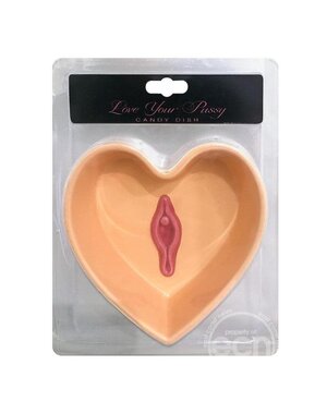Little Genie Productions LOVE YOUR PUSSY CANDY DISH
