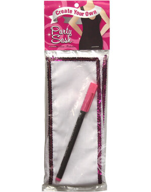 Little Genie Productions CREATE YOUR OWN PARTY SASH