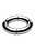 MASTER SERIES MASTER SERIES MEGA MAGNETIZE COCK RING 1.75inch SILVER