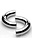 MASTER SERIES MASTER SERIES MEGA MAGNETIZE COCK RING 1.75inch SILVER