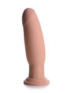XR Brands SWELL 7X INFLATABLE & VIBRATING SILICONE DILDO WITH REMOTE 8.5 inch