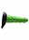 XR Brands CREATURE COCKS RADIOACTIVE REPTILE GREEN SILICONE DILDO 7.5 inch