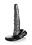 XR Brands CREATURE COCKS GARGOYLE SILVER/BLACK SILICONE DILDO 9.3 inch