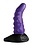 XR Brands CREATURE COCKS ORION INVADER PURPLE SILICONE DILDO 7.25 inch